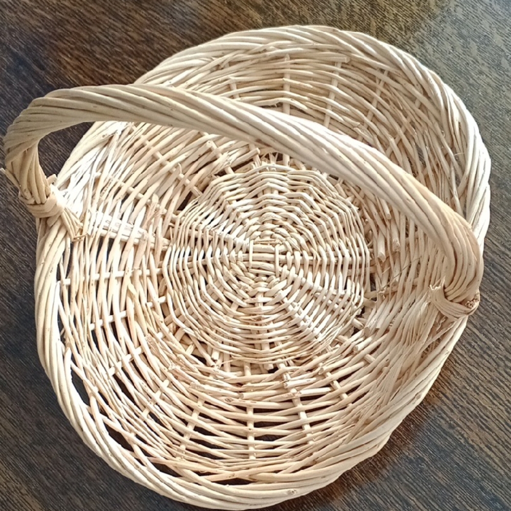 Handcrafted Natural Woven Basket